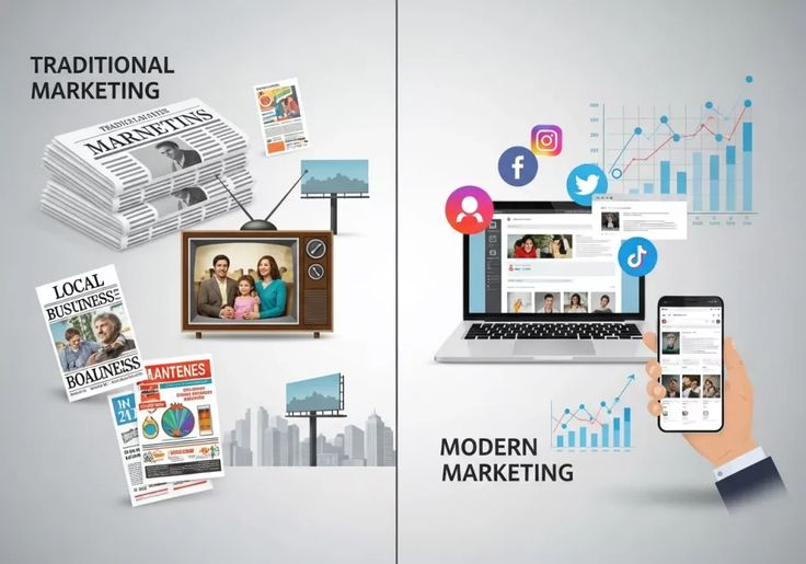 What is content marketing vs traditional advertising